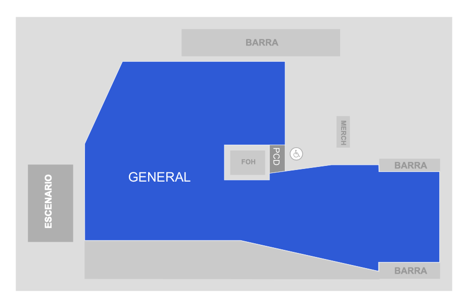 MAPA PABELLON OESTE