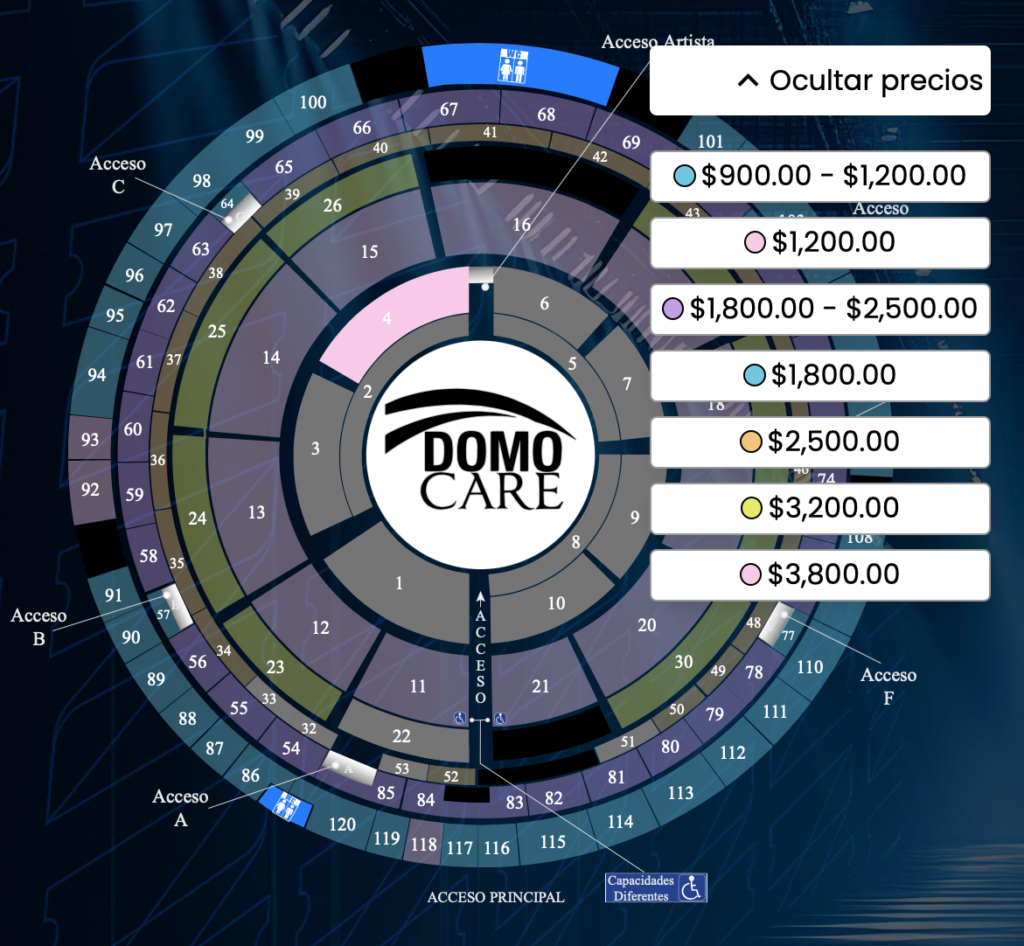 DUELO EN DOMO CARE MONTERREY 2025 precios