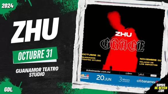 ZHU EN GUADALAJARA GUANAMOR TEATRO STUDIO 2024