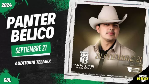 PANTER BÉLICO EN GUADALAJARA AUDITORIO TELMEX 2024