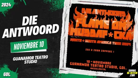 DIE ANTWOORD EN GUADALAJARA GUANAMOR TEATRO STUDIO 2024