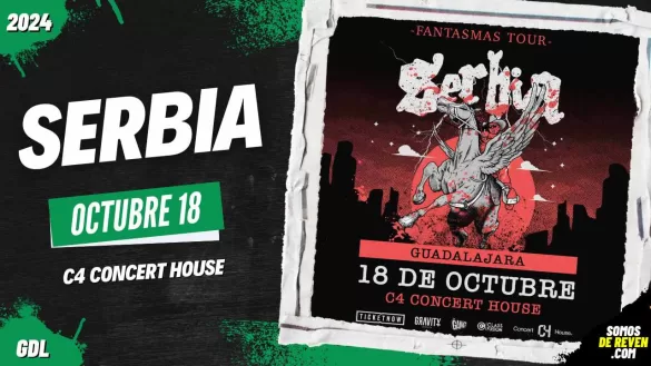 SERBIA EN GUADALAJARA C4 CONCERT HOUSE 2024