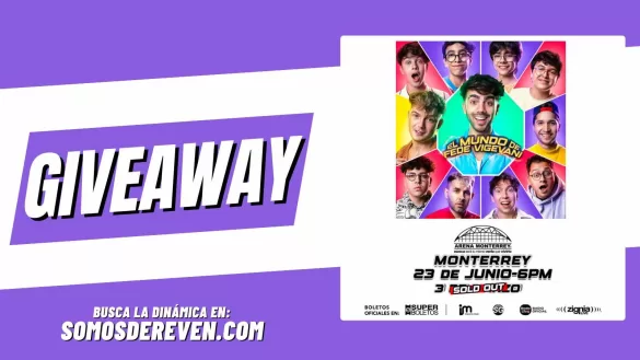 EL MUNDO DE FEDE VIGEVANI EN ARENA MONTERREY GIVEAWAY JUNIO 2024