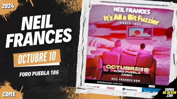 NEIL FRANCES EN CDMX FORO PUEBLA 186 2024