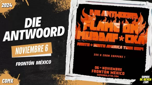 DIE ANTWOORD EN CDMX FRONTÓN MÉXICO 2024