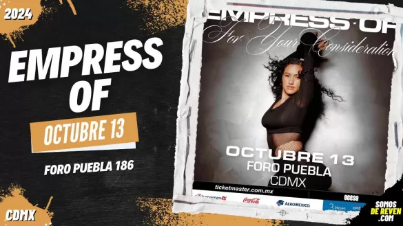 EMPRESS OF EN CDMX FORO PUEBLA 186 2024