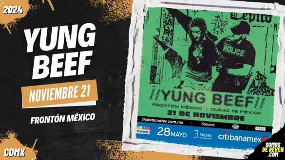 YUNG BEEF EN CDMX FRONTÓN MÉXICO 2024