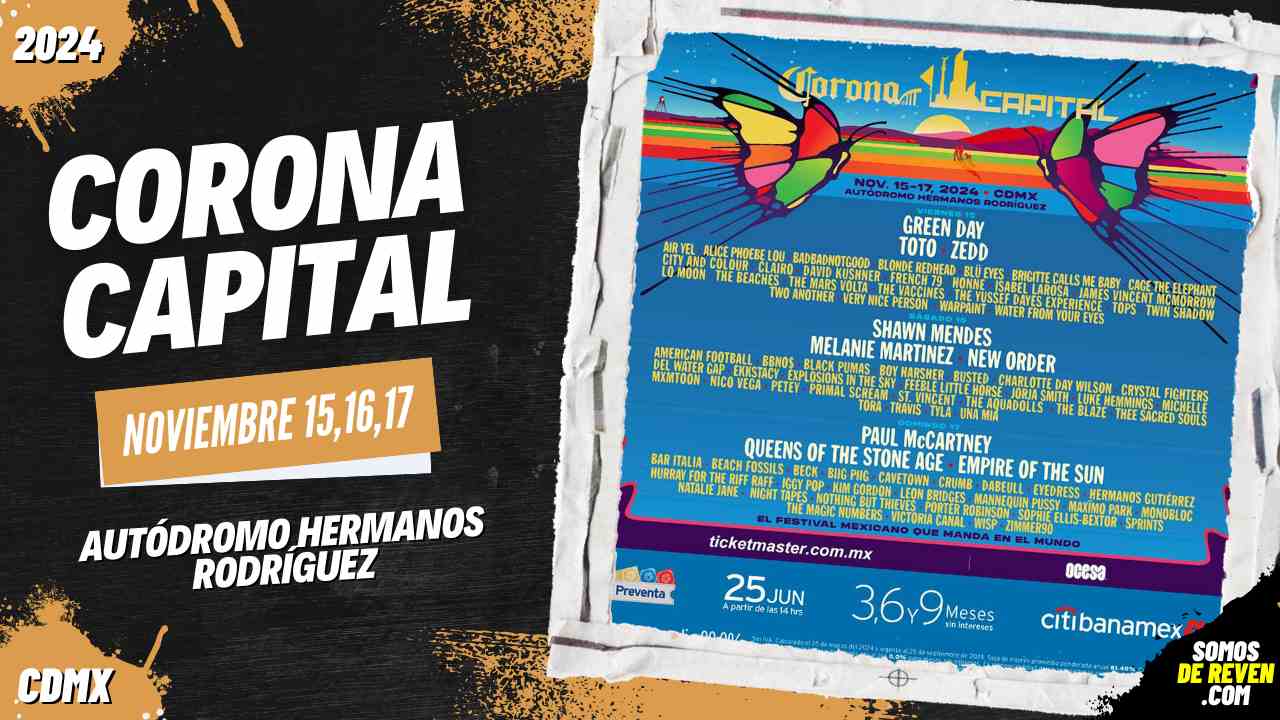 FESTIVAL CORONA CAPITAL EN CDMX 2024