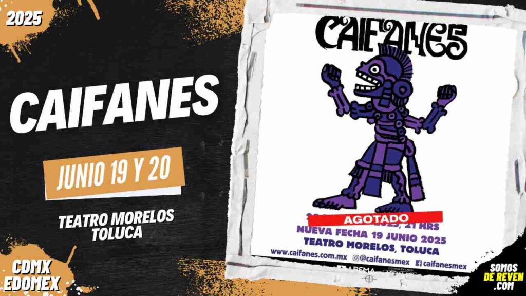 CAIFANES EN TOLUCA 2025 TEATRO MORELOS