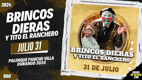 BRINCOS DIERAS EN PALENQUE FERIA NACIONAL DURANGO 2024