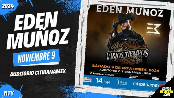 EDEN MUÑOZ EN MONTERREY AUDITORIO CITIBANAMEX 2024