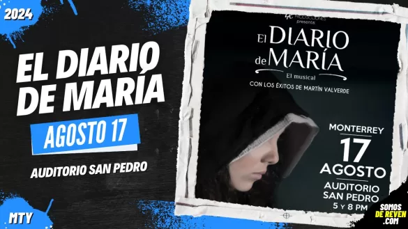 EL DIARIO DE MARÍA EN MONTERREY AUDITORIO SAN PEDRO 2024