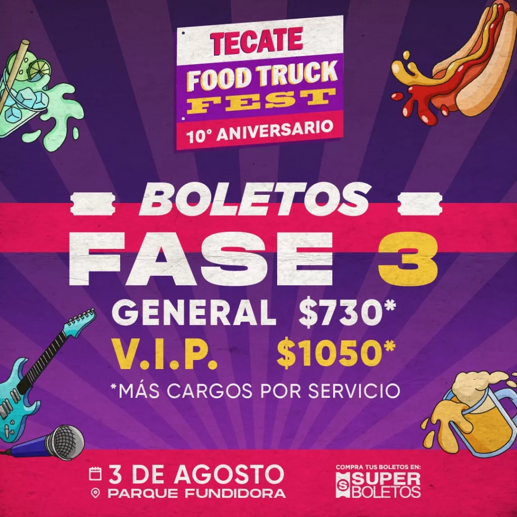 TECATE FOOD TRUCK FEST EN MONTERREY 2024