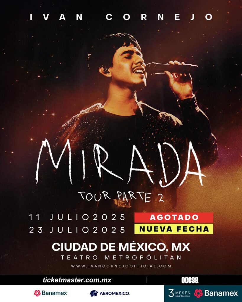 IVAN CORNEJO EN CDMX 2025 TEATRO METROPÓLITAN