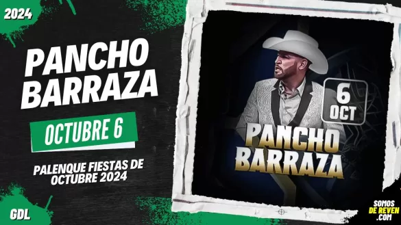 PANCHO BARRAZA EN PALENQUE FIESTAS DE OCTUBRE 2024