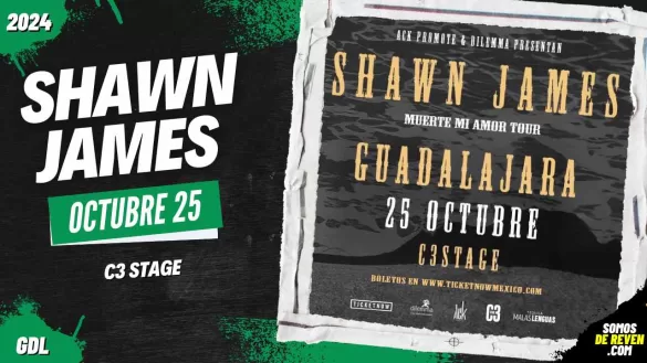 SHAWN JAMES EN GUADALAJARA 2024