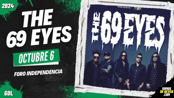 THE 69 EYES EN GUADALAJARA FORO INDEPENDENCIA 2024