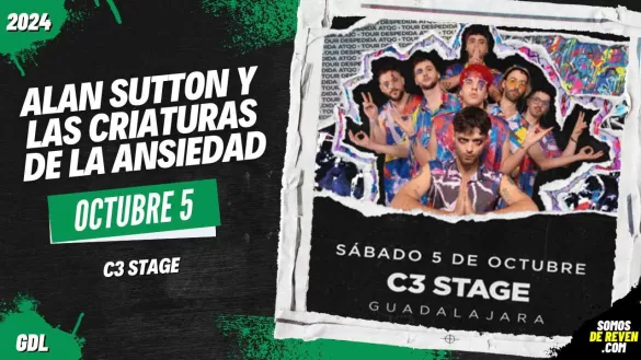 ALAN SUTTON Y LAS CRIATURAS DE LA ANSIEDAD EN GUADALAJARA C3 STAGE 2024