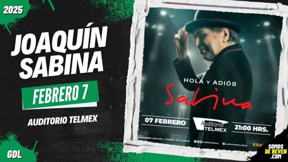 JOAQUÍN SABINA EN GUADALAJARA 2025