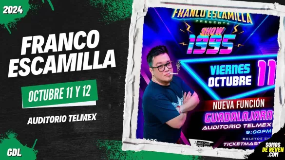 FRANCO ESCAMILLA EN GUADALAJARA AUDITORIO TELMEX 2024