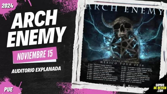 ARCH ENEMY EN PUEBLA 2024