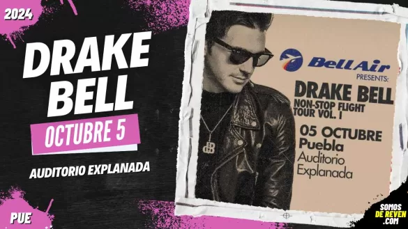 DRAKE BELL EN PUEBLA AUDITORIO EXPLANADA 2024