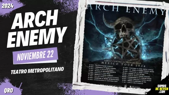 ARCH ENEMY EN QUERÉTARO 2024