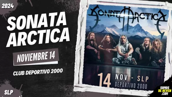 SONATA ARCTICA EN SAN LUIS POTOSÍ 2024