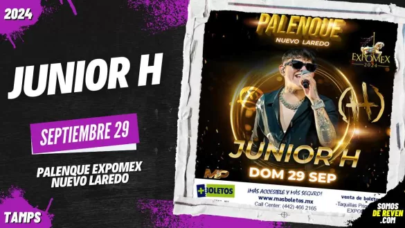 JUNIOR H EN PALENQUE EXPOMEX 2024