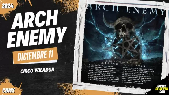 ARCH ENEMY EN CDMX 2024