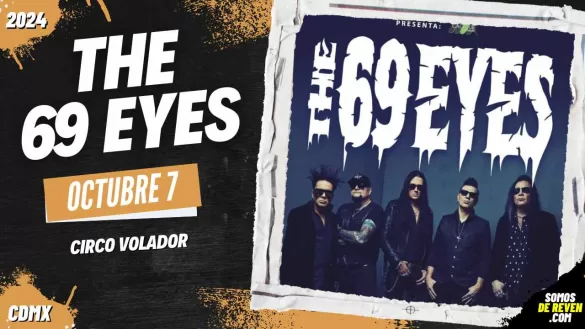 THE 69 EYES EN CDMX 2024