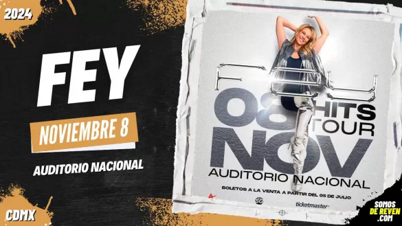 FEY EN CDMX AUDITORIO NACIONAL 2024