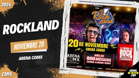 ROCKLAND EN ARENA CDMX 2024