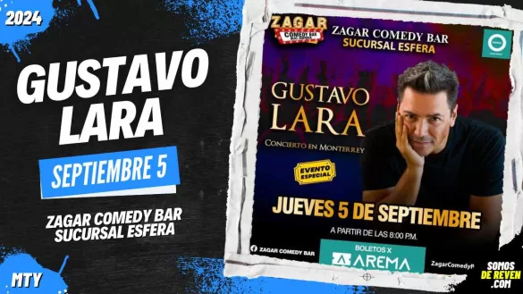 GUSTAVO LARA EN MONTERREY ZAGAR COMEDY BAR 2024