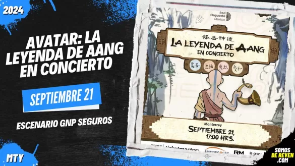 AVATAR LA LEYENDA DE AANG EN CONCIERTO EN MONTERREY 2024