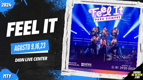 FEEL IT EN MONTERREY DION LIVE CENTER 2024