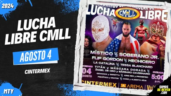 LUCHA LIBRE CMLL EN MONTERREY CINTERMEX 2024