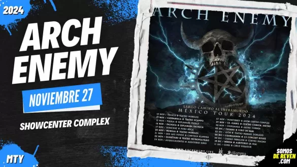 ARCH ENEMY EN MONTERREY 2024