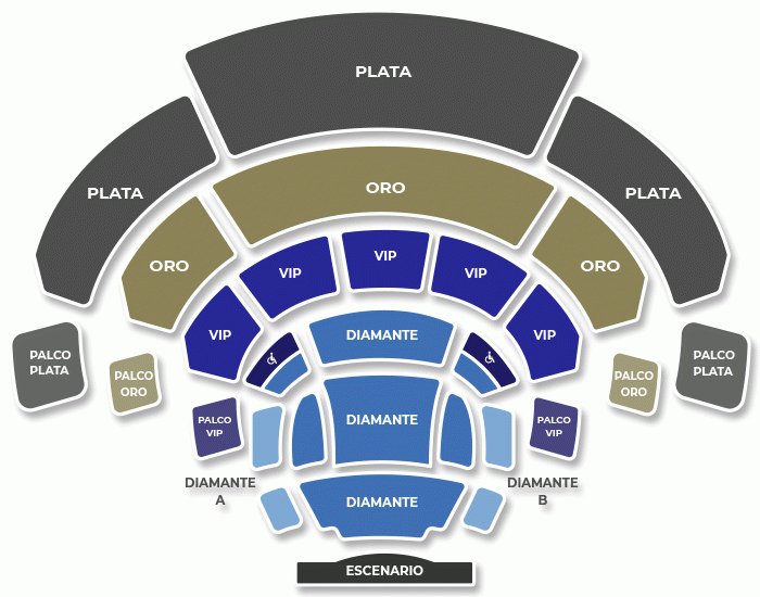 MAPA TEATRO METROPOLITANO QUERETARO