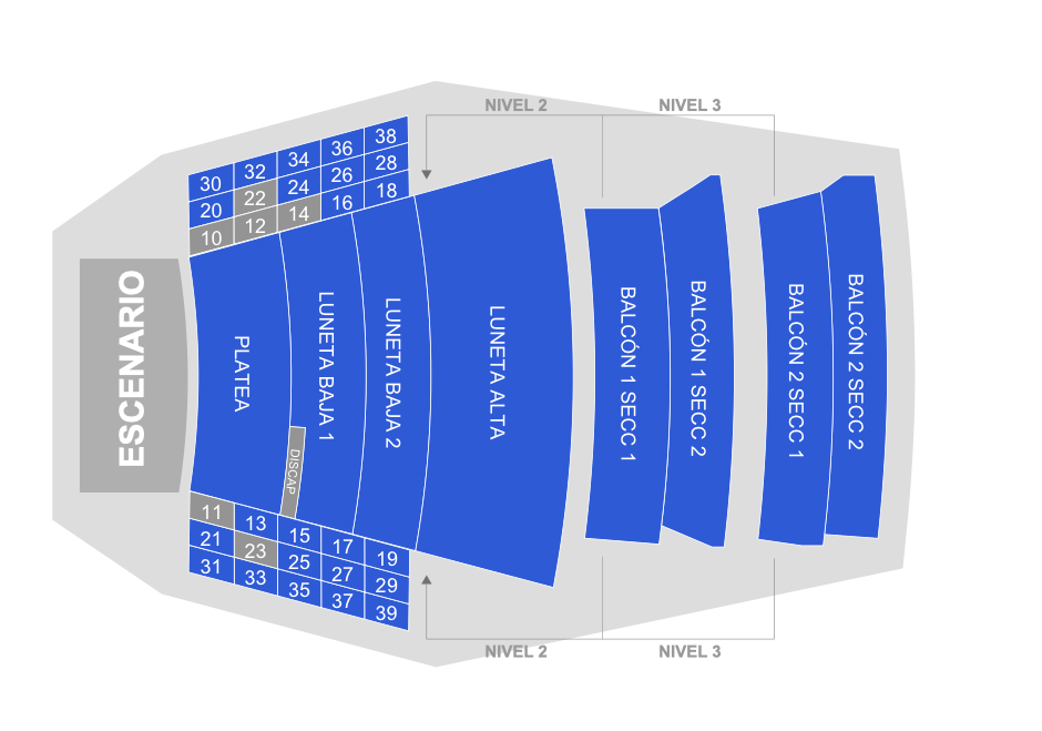 MAPA TEATRO DIANA