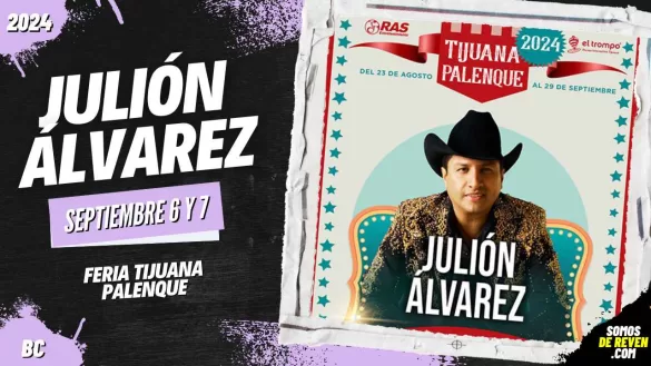 JULIÓN ÁLVAREZ EN PALENQUE DE LA FERIA DE TIJUANA 2024