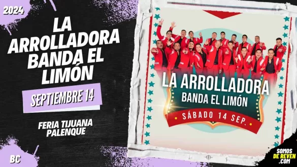 LA ARROLLADORA BANDA EL LIMÓN EN PALENQUE DE LA FERIA DE TIJUANA 2024