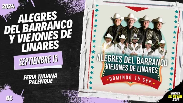 ALEGRES DEL BARRANCO EN PALENQUE DE LA FERIA DE TIJUANA 2024