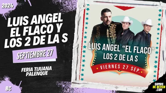 LUIS ANGEL EL FLACO EN PALENQUE DE LA FERIA DE TIJUANA 2024