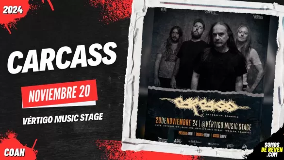 CARCASS EN TORREÓN 2024