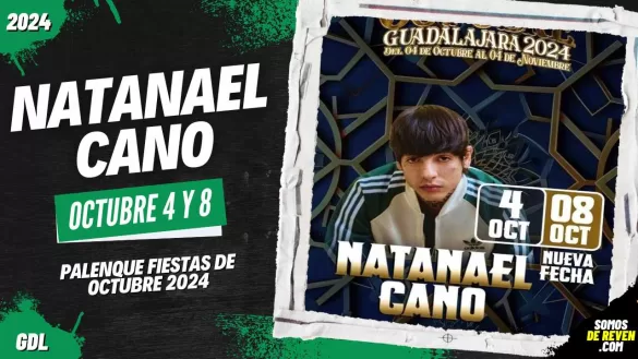 NATANAEL CANO EN GUADALAJARA PALENQUE FIESTAS DE OCTUBRE 2024