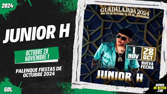 JUNIOR H EN GUADALAJARA PALENQUE FIESTAS DE OCTUBRE 2024