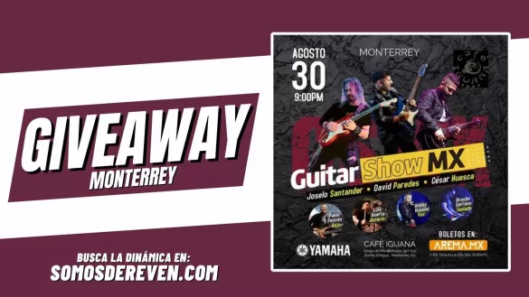 GUITAR SHOW MX EN CAFÉ IGUANA GIVEAWAY MONTERREY 2024