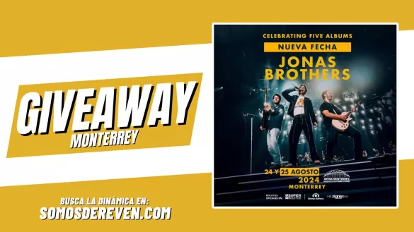 JONAS BROTHERS EN ARENA MONTERREY GIVEAWAY 2024