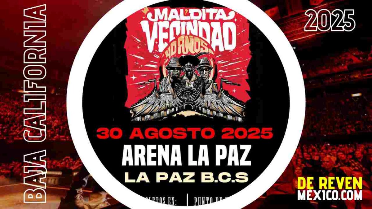 MALDITA VECINDAD LA PAZ 2025 ARENA LA PAZ